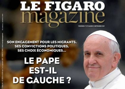 La question idiote de la rentrée : le pape est-il de gauche 